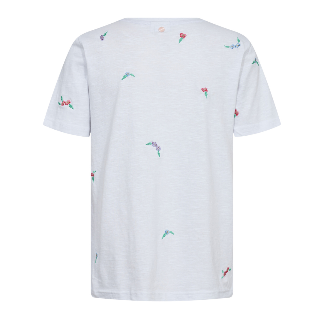 NÜMPH - T-SHIRT - SUIS 705352 - BRIGHT WHITE