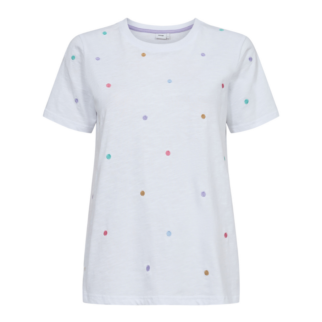 NÜMPH - T-SHIRT - SUMI 705353 - BRIGHT WHITE