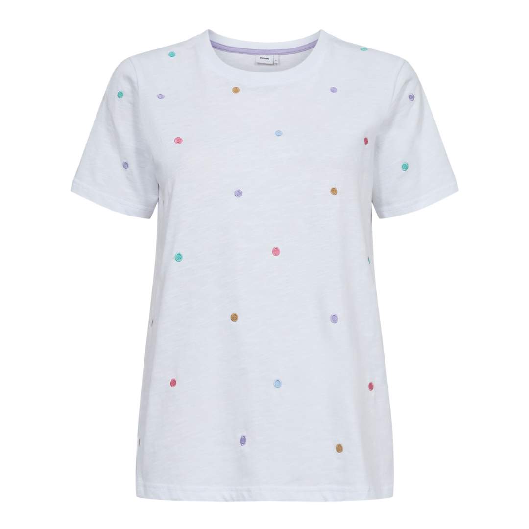 NÜMPH - T-SHIRT - SUMI 705353 - BRIGHT WHITE