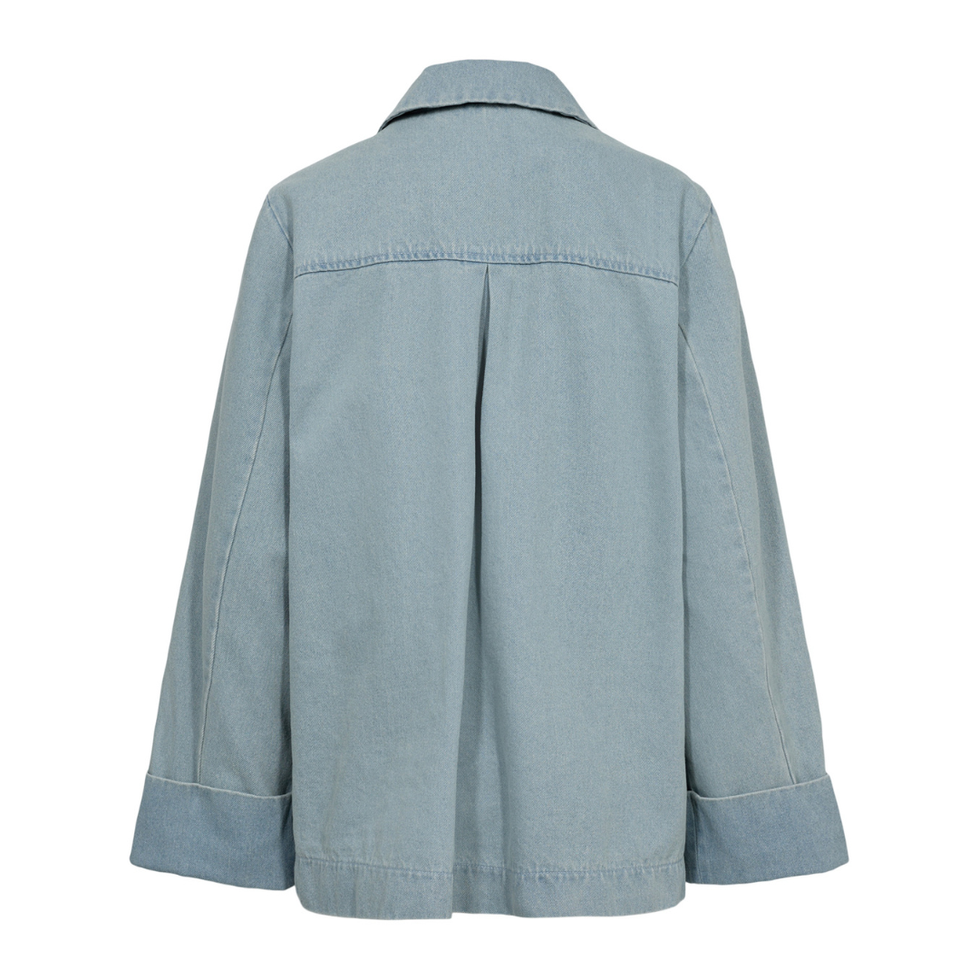 NÜMPH - DENIMJAKKE - LUNEA 705212 - LIGHT BLUE DENIM