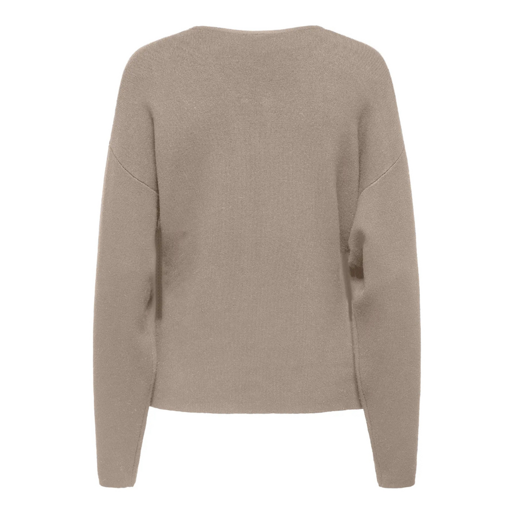 ONLY - CARDIGAN - COPRA ZIPPER 15360091 - MOCHA MERINGUE