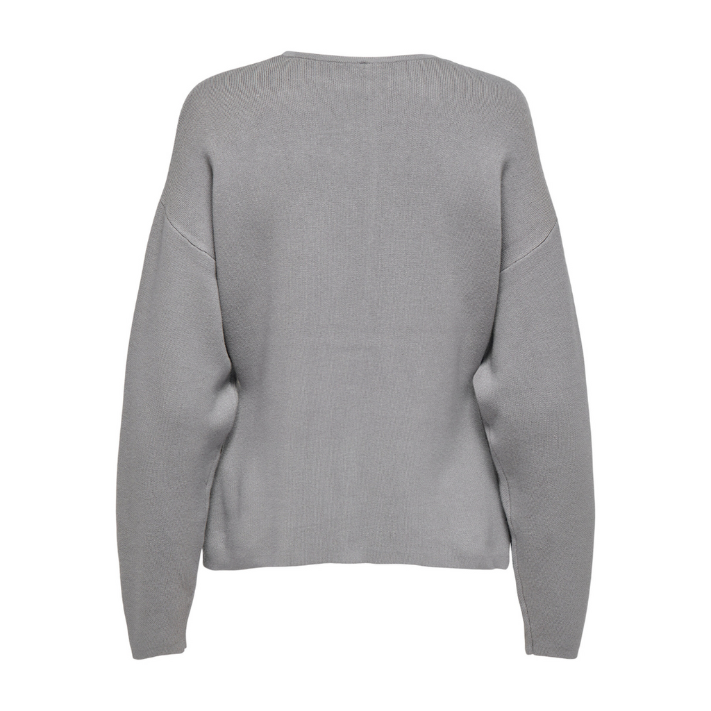 ONLY - CARDIGAN - COPRA BUTTON 15358670 - LIGHT GREY MELANGE