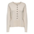 ONLY - CARDIGAN - COPRA BUTTON 15358670 - PUMICE STONE