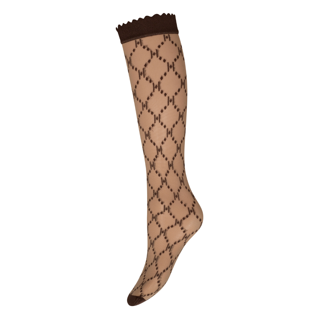 HYPE THE DETAIL - KNÆSTRØMPER - 46013-1-4350 - NUDE/BRUN