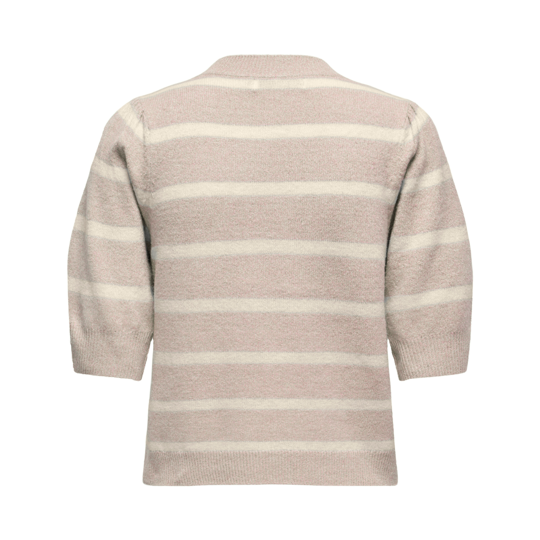 ONLY - STRIK - RICA 15318551 - HUMUS/BIRCH STRIPES