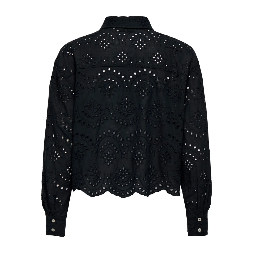 ONLY - SKJORTE - VALAIS 15269568 - SORT