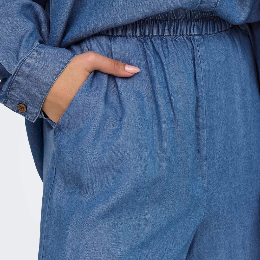 ONLY - BUKS - CHARIS PULL-UP 15337938 - MEDIUM BLUE DENIM