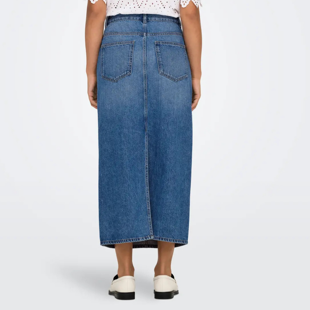 ONLY - DENIM NEDERDEL - LUMI 15339976 - MEDIUM BLUE DENIM