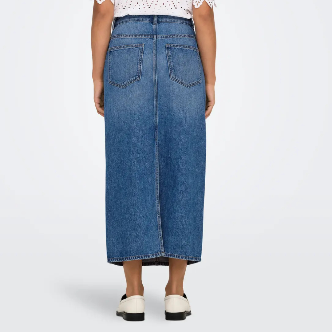 ONLY - DENIM NEDERDEL - LUMI 15339976 - MEDIUM BLUE DENIM