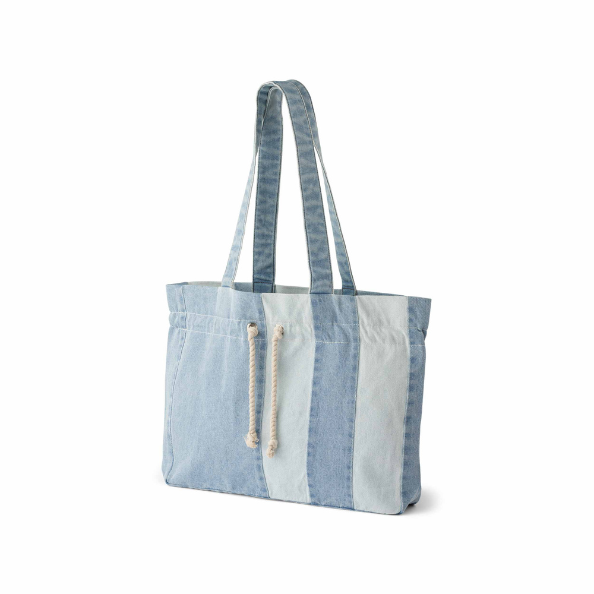 SOFT REBELS - TOTE BAG - MACY SR225-100 - MIXED DENIM