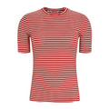 SOFT REBELS - T-SHIRT - FENJA SR124-304 - RACING RED