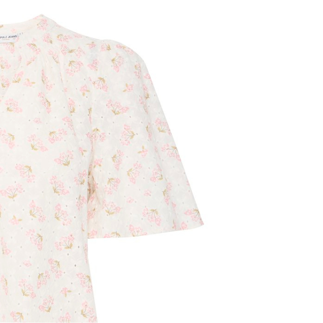 PULZ - BLUSE - WILLA 50208961 - ASH ROSE PRINT