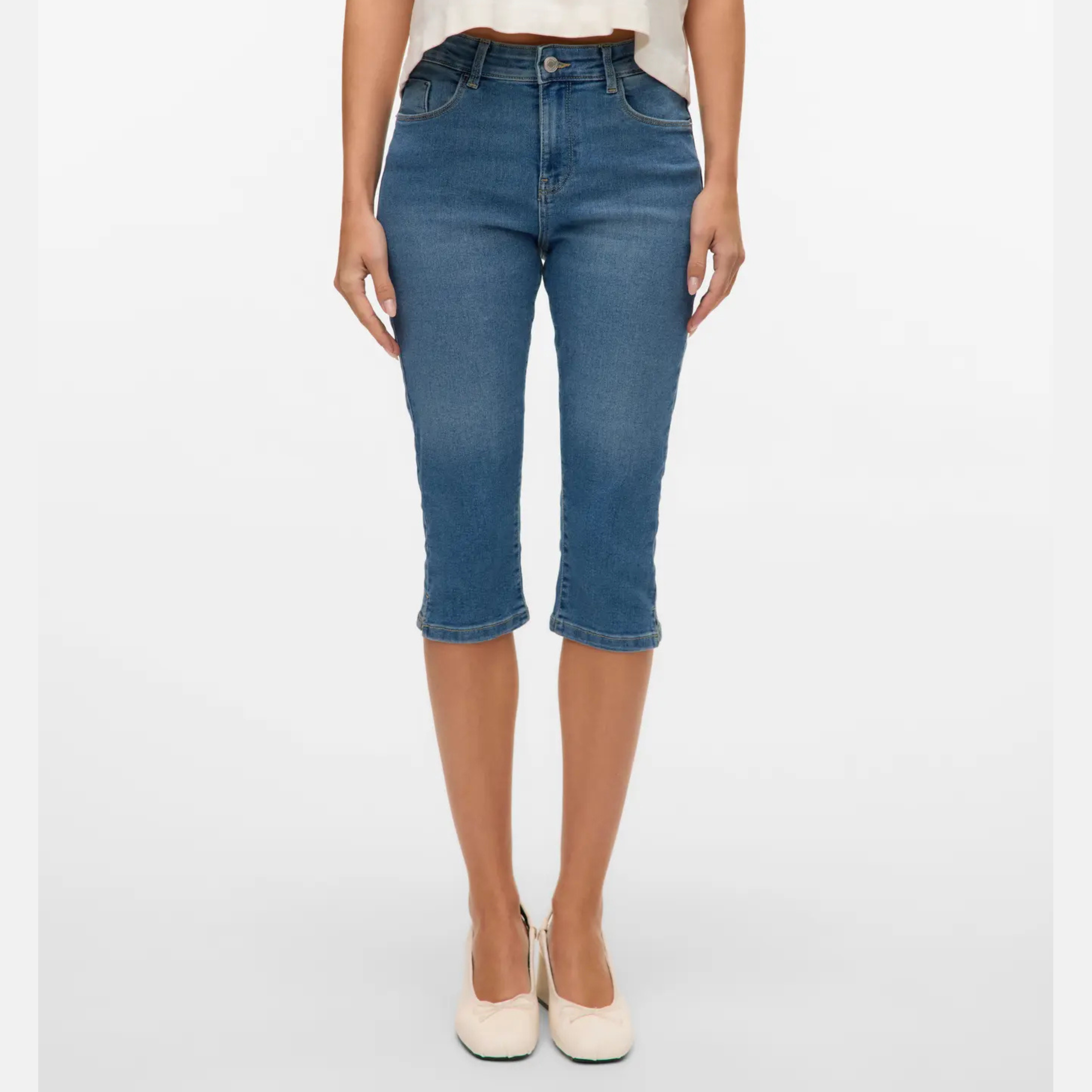 VERO MODA - KNICKERS - ELLY 10322616 - MEDIUM BLUE DENIM