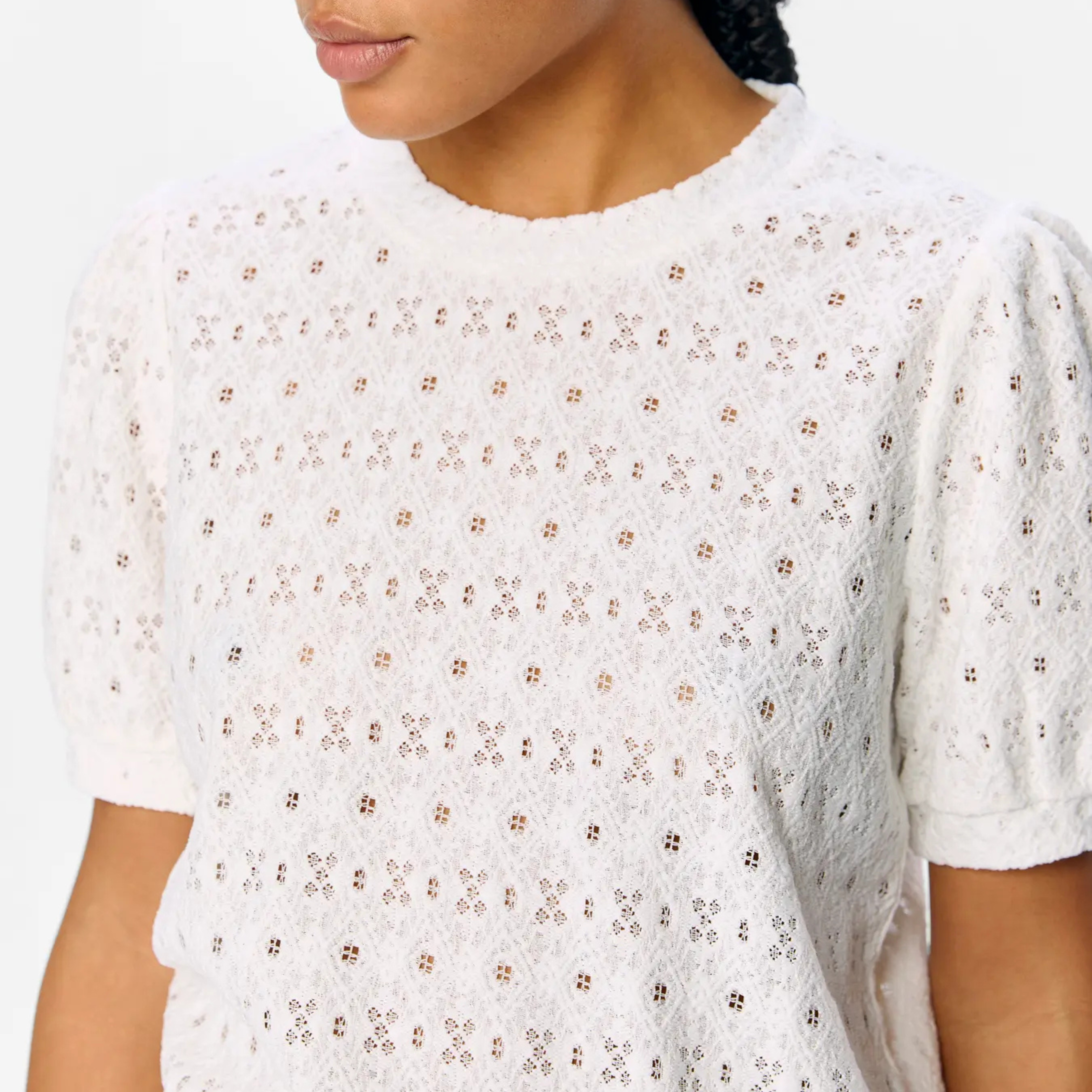 OBJECT - TOP - LAILA 23045729 - CLOUD DANCER