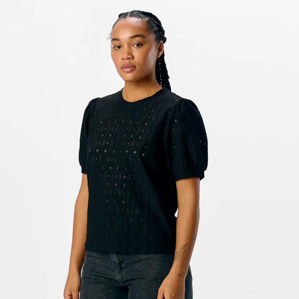 OBJECT - TOP - LAILA 23045729 - SORT