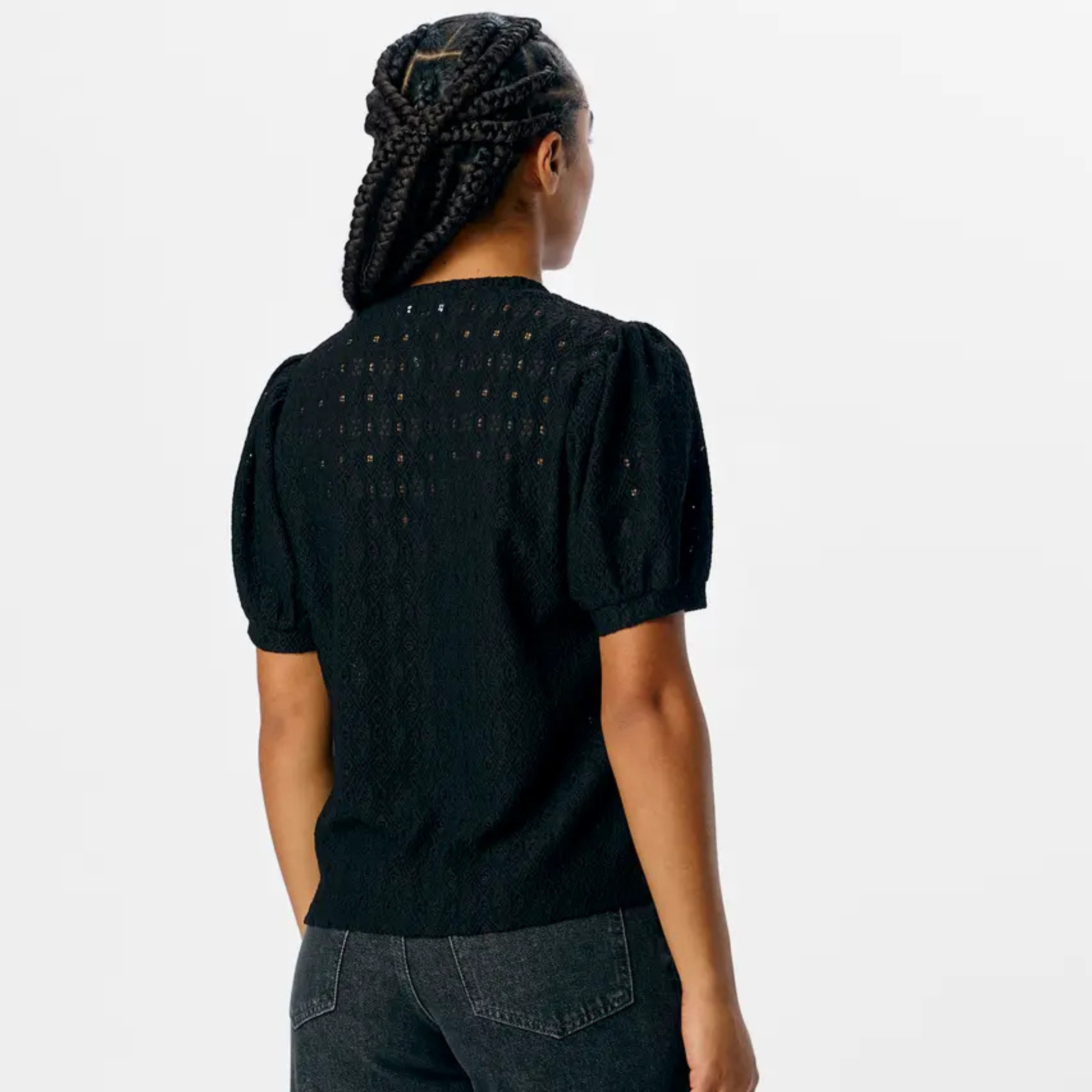 OBJECT - TOP - LAILA 23045729 - SORT