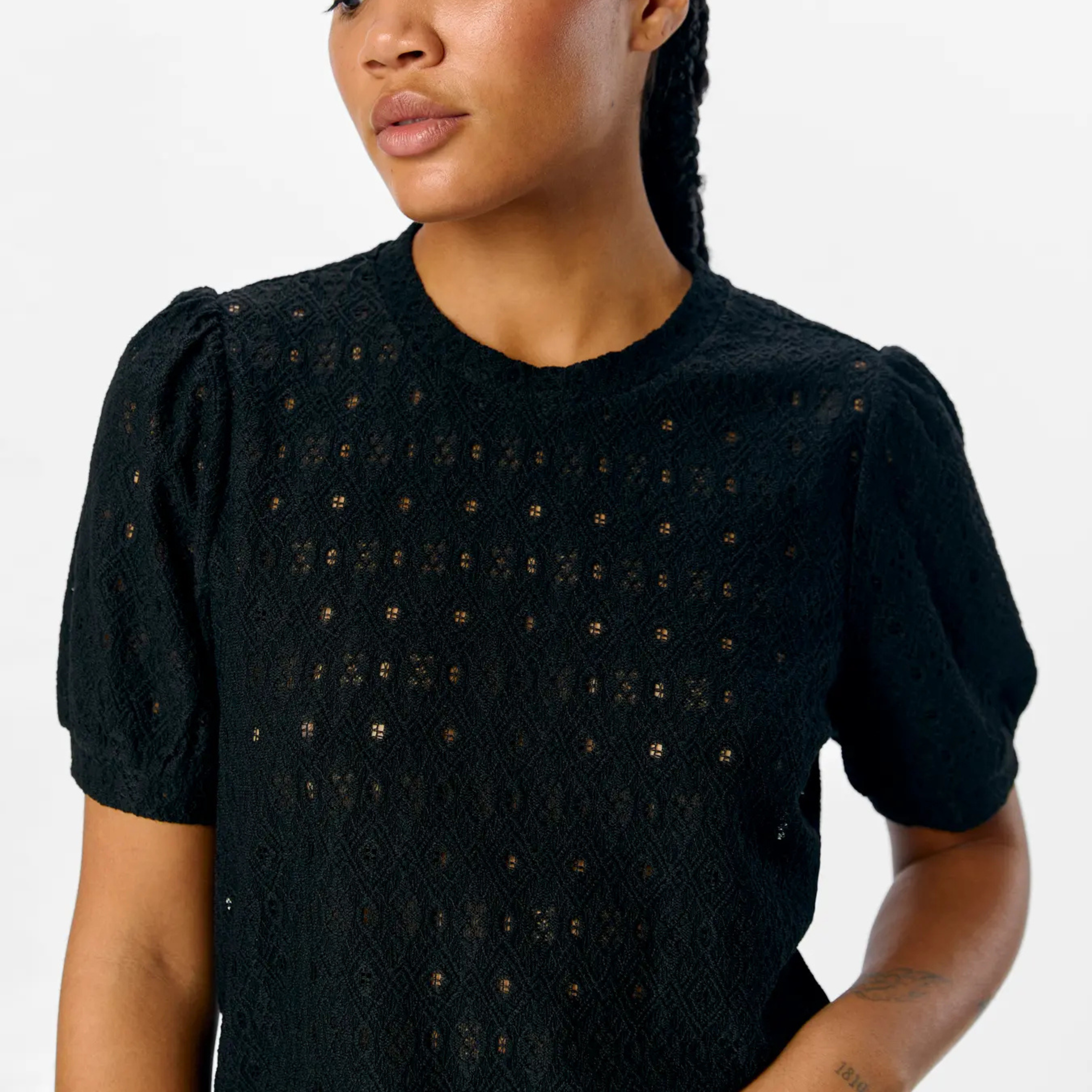 OBJECT - TOP - LAILA 23045729 - SORT