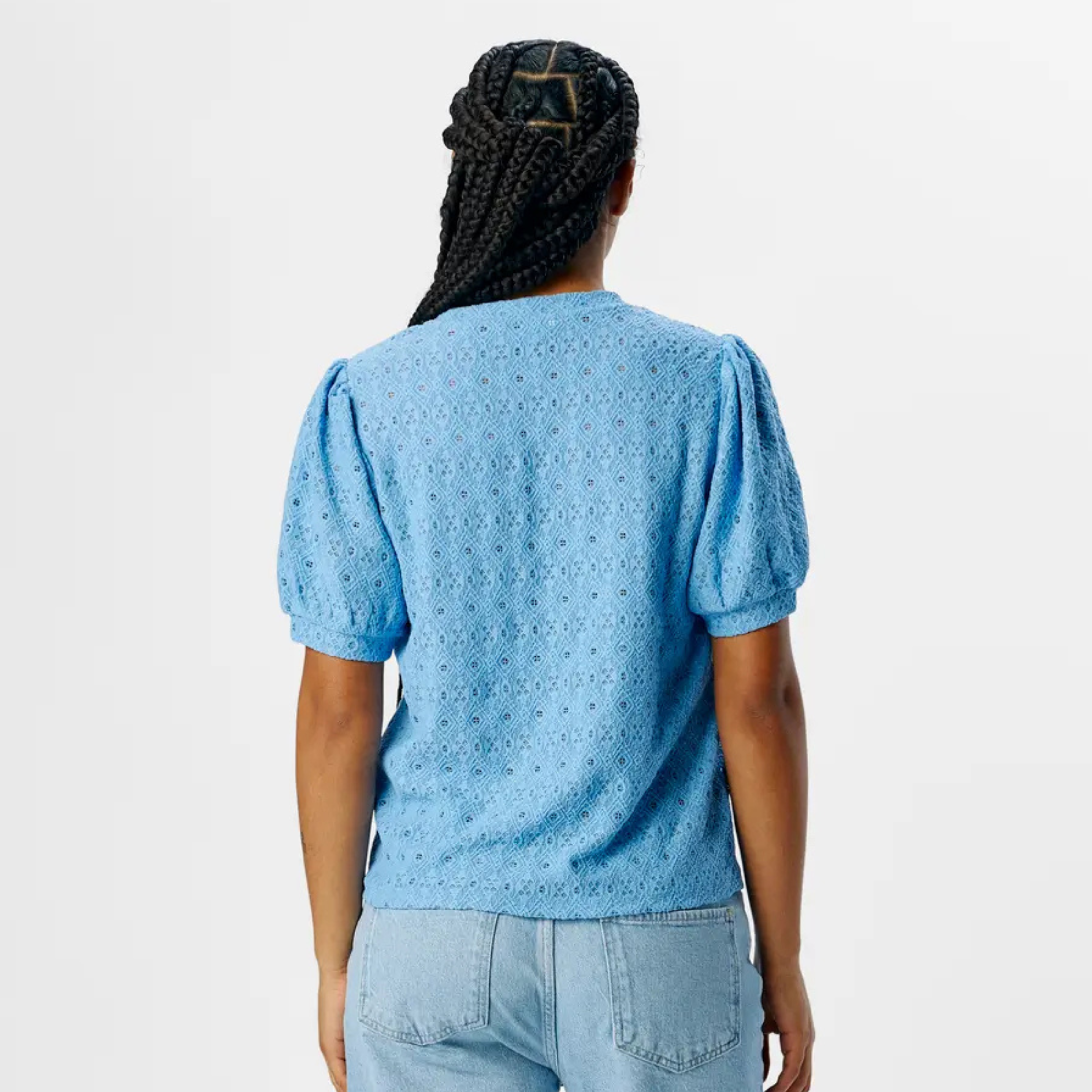 OBJECT - TOP - LAILA 23045729 - CORNFLOWER BLUE