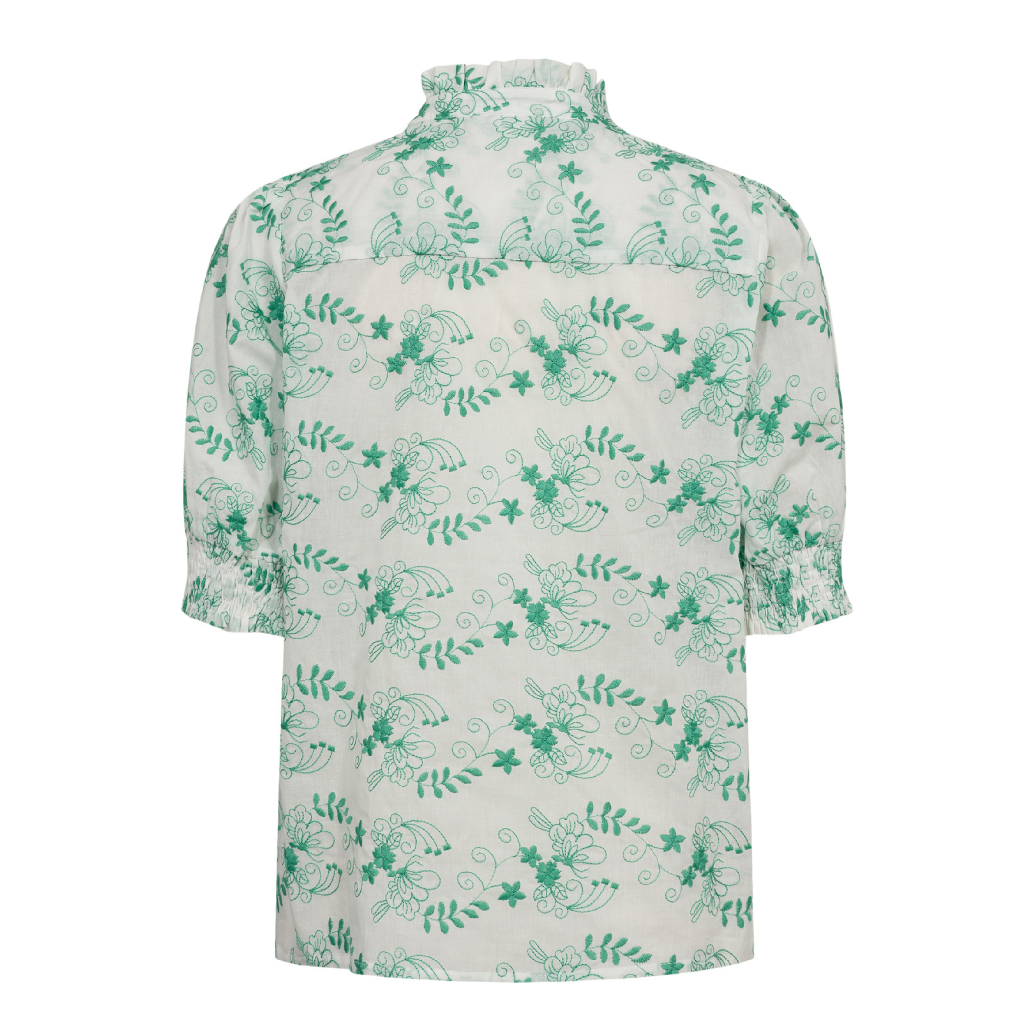 NÜMPH - SKJORTE - LIVA 705611 - GREEN SPRUCE