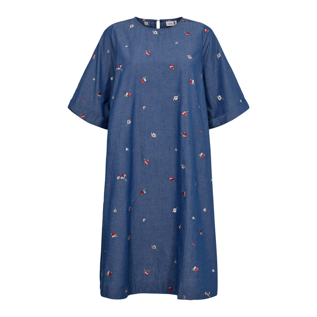 NÜMPH - DENIM KJOLE - ZIRA 705676 - BLUEPRINT