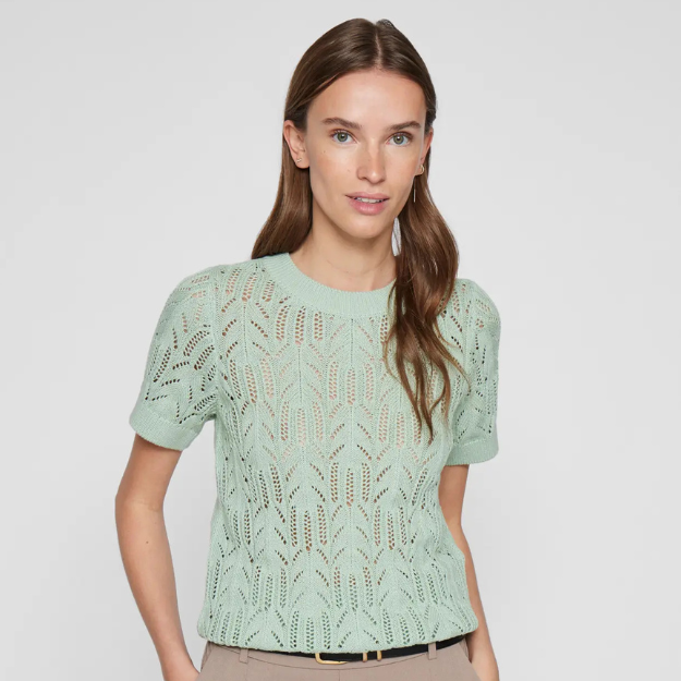 VILA - STRIK - COTTI 14102700 - SILT GREEN