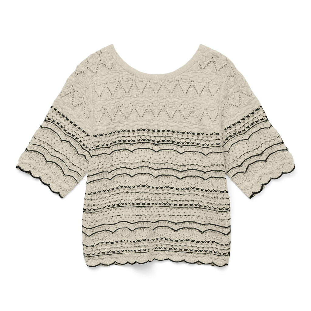 VERO MODA - STRIK - MADEIRA 10326513 - BIRCH/SORT