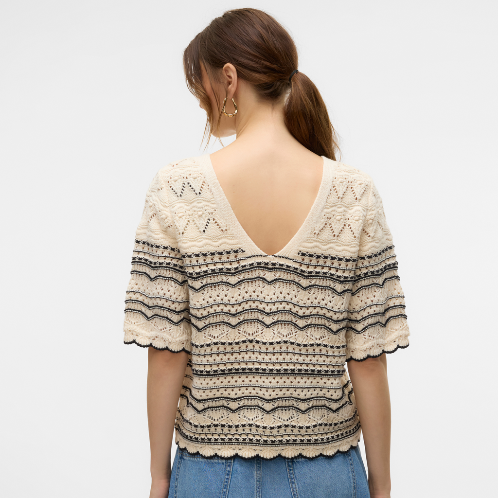 VERO MODA - STRIK - MADEIRA 10326513 - BIRCH/SORT