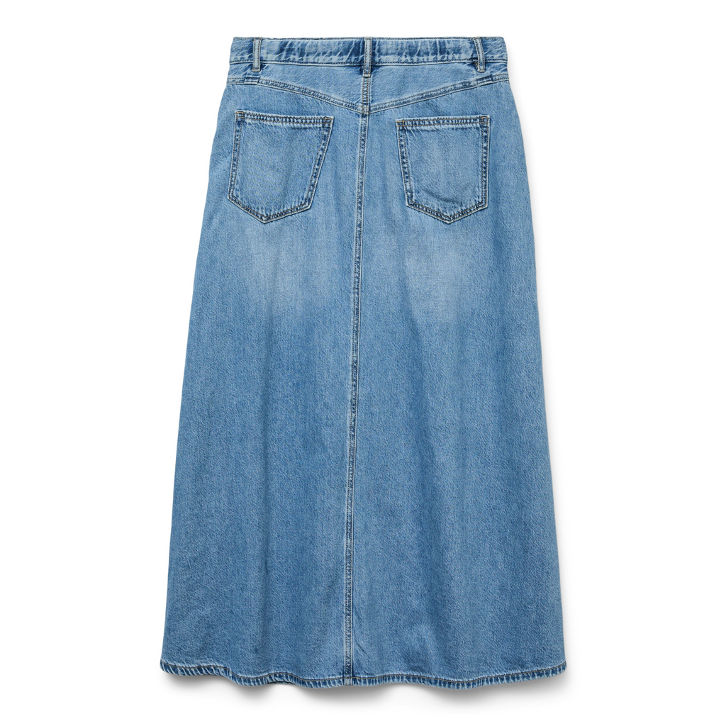 VERO MODA - NEDERDEL - HILLA 10326711 - LIGHT BLUE DENIM