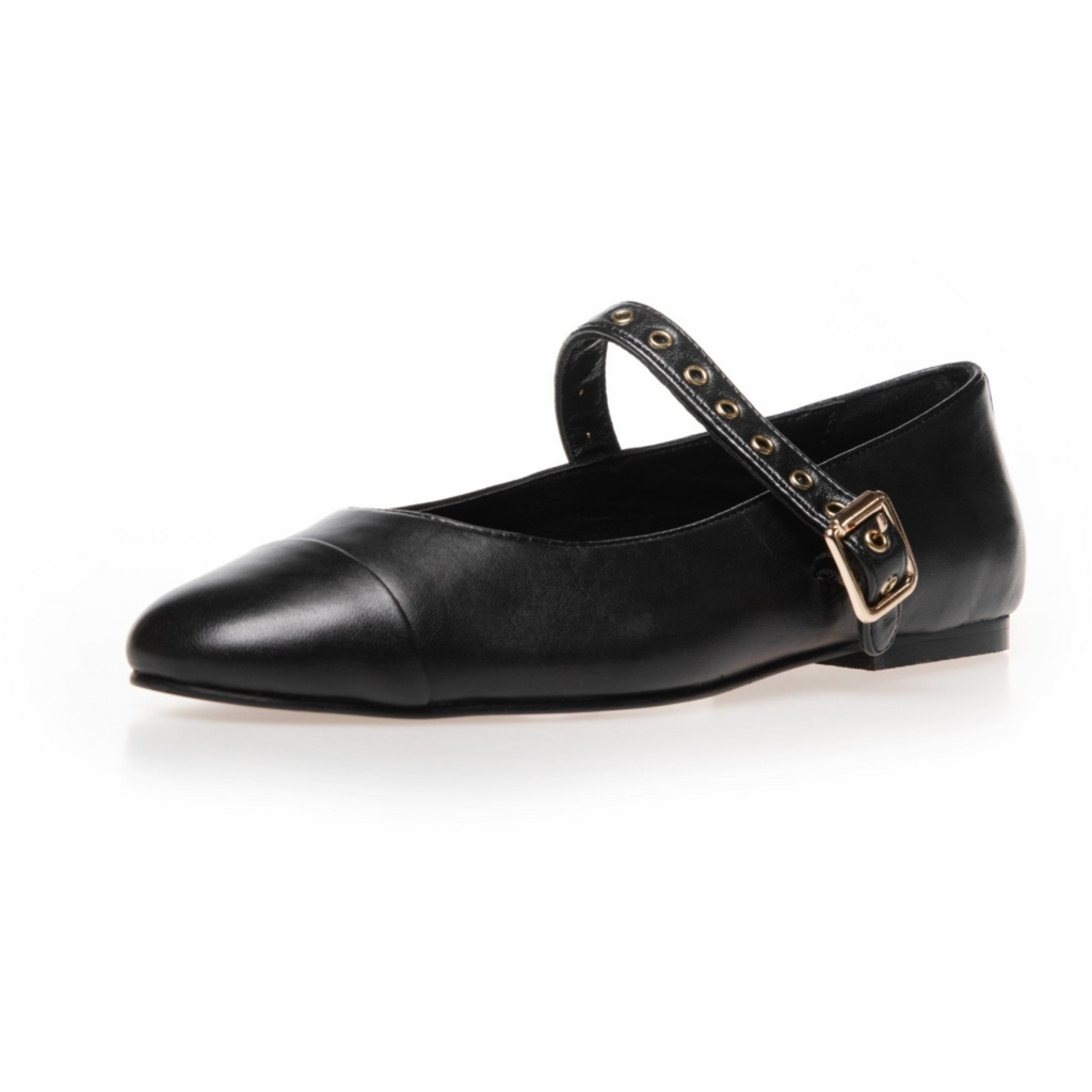 COPENHAGEN SHOES - BALLERINASKO - LOVE AND DREAMS CS8526 - SORT