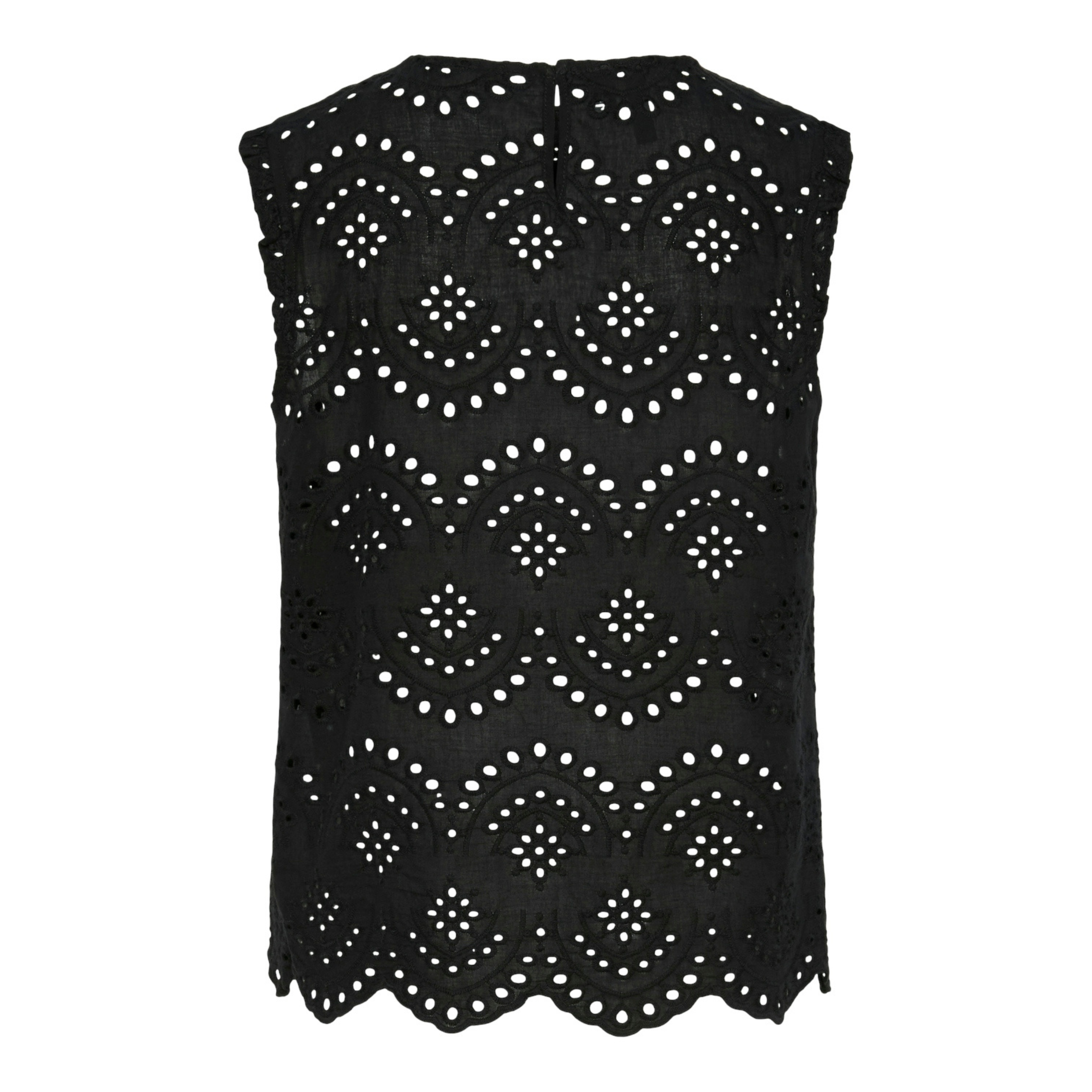 PIECES - TOP - VILDE 17154746 - SORT