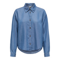 ONLY - SKJORTE - CHARIS 15337928 - MEDIUM BLUE DENIM