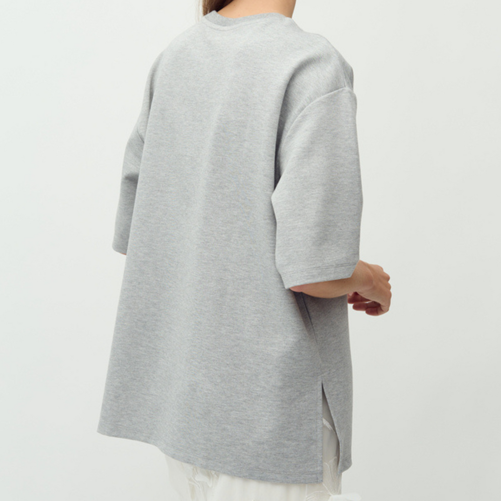 MBYM - T-SHIRT - EMRYLIS BETSY 51530306 - LIGHT GREY MELANGE