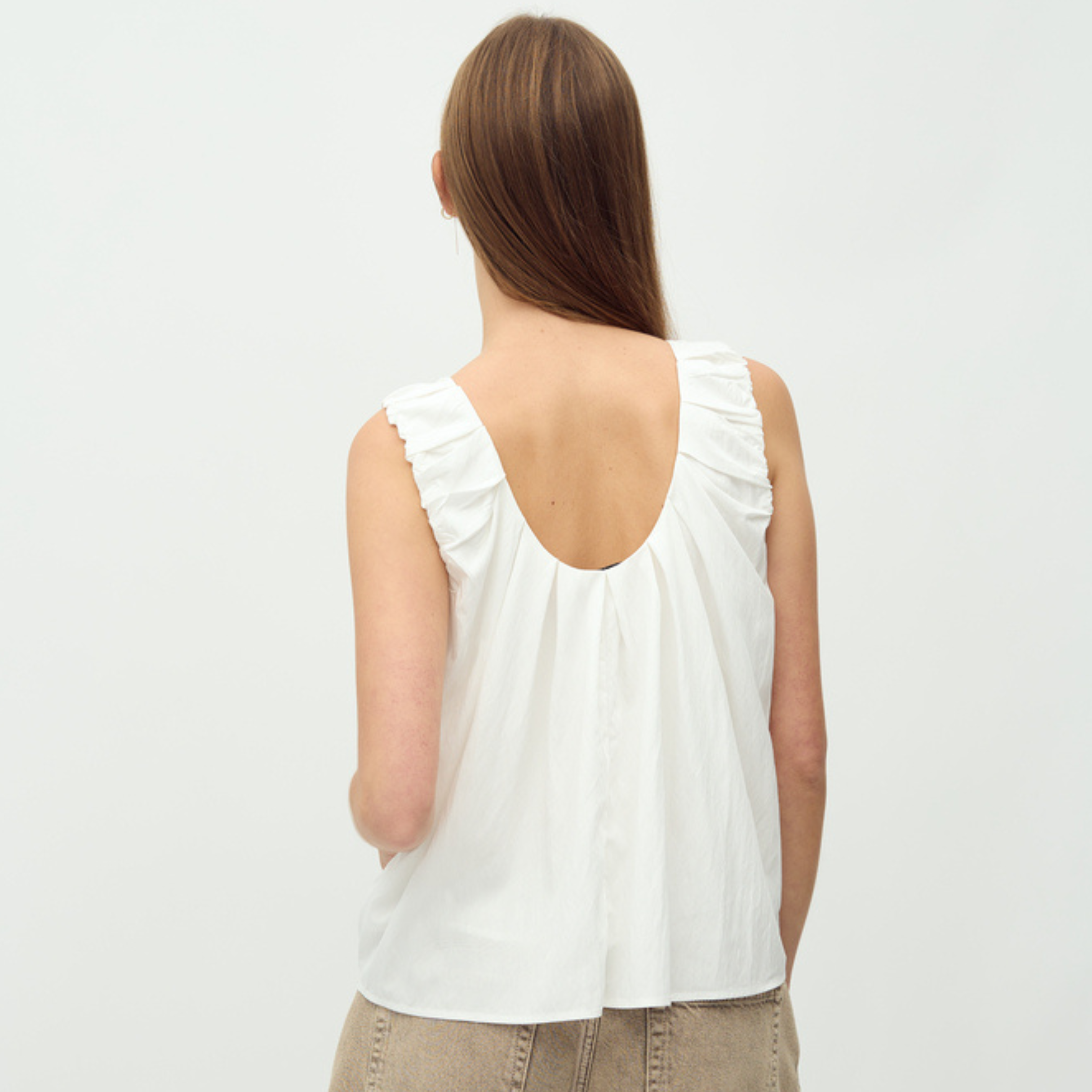 MBYM - TOP - ZELANA TWILIA 62080329 - HVID