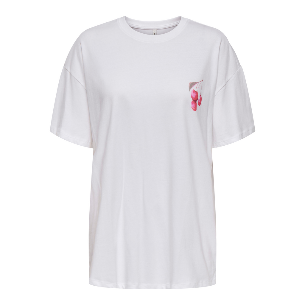 ONLY - T-SHIRT - VIVVI 15346761 - BRIGHT WHITE/HARVEST