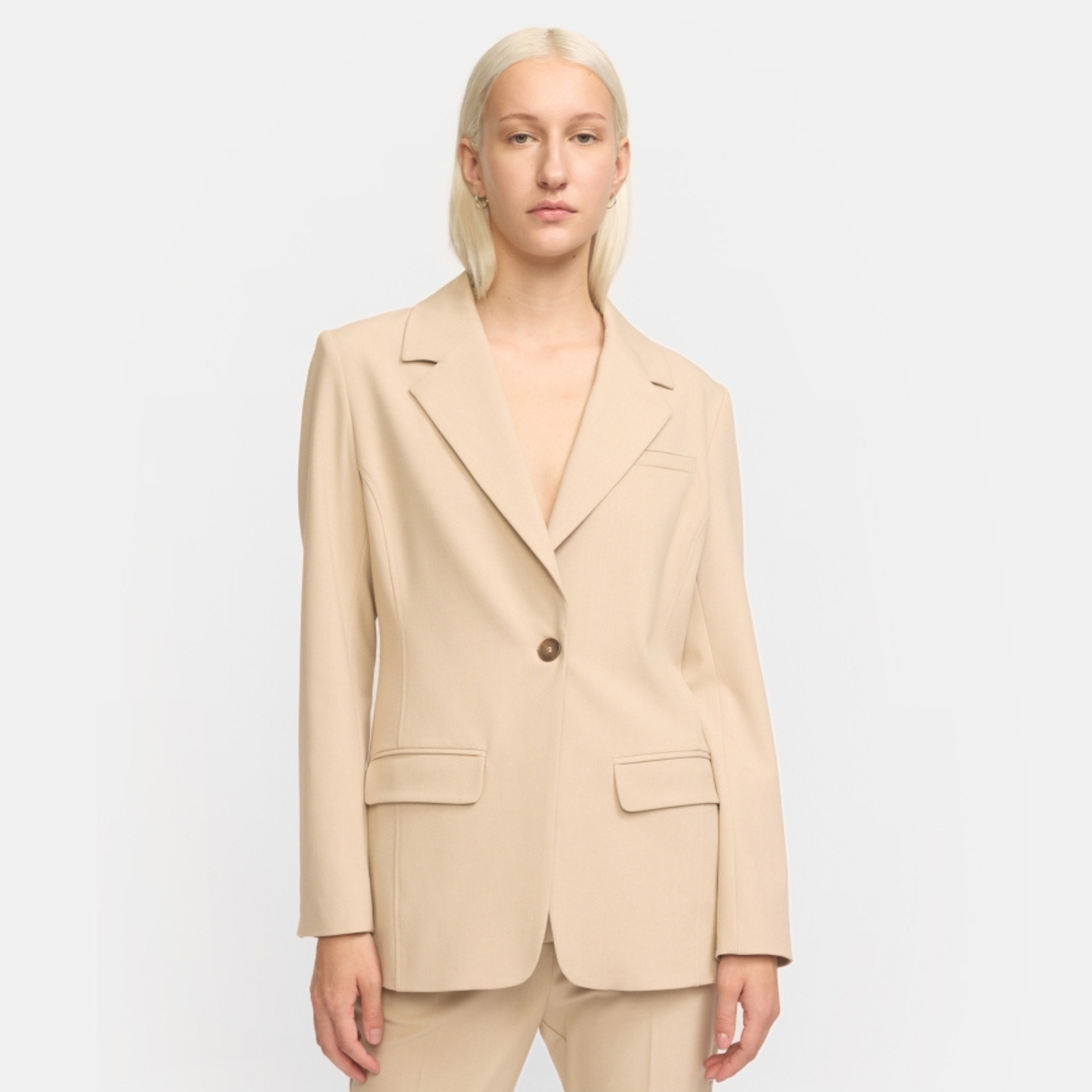 SOFT REBELS - BLAZER - VILJA SR125-710 - FEATHER GRAY MELANGE