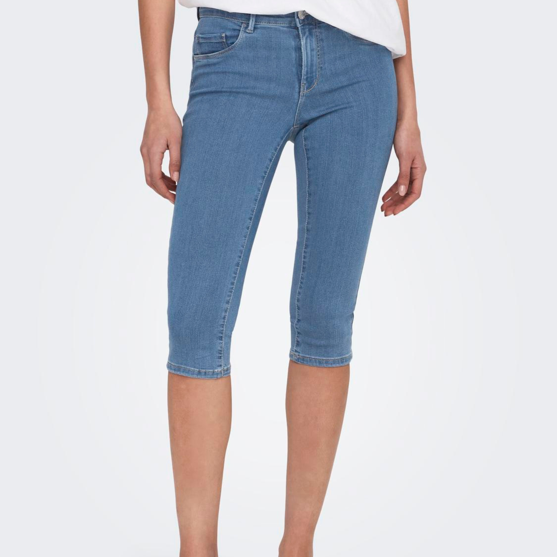 ONLY - KNICKERS - RAIN 15136463 - LIGHT BLUE DENIM