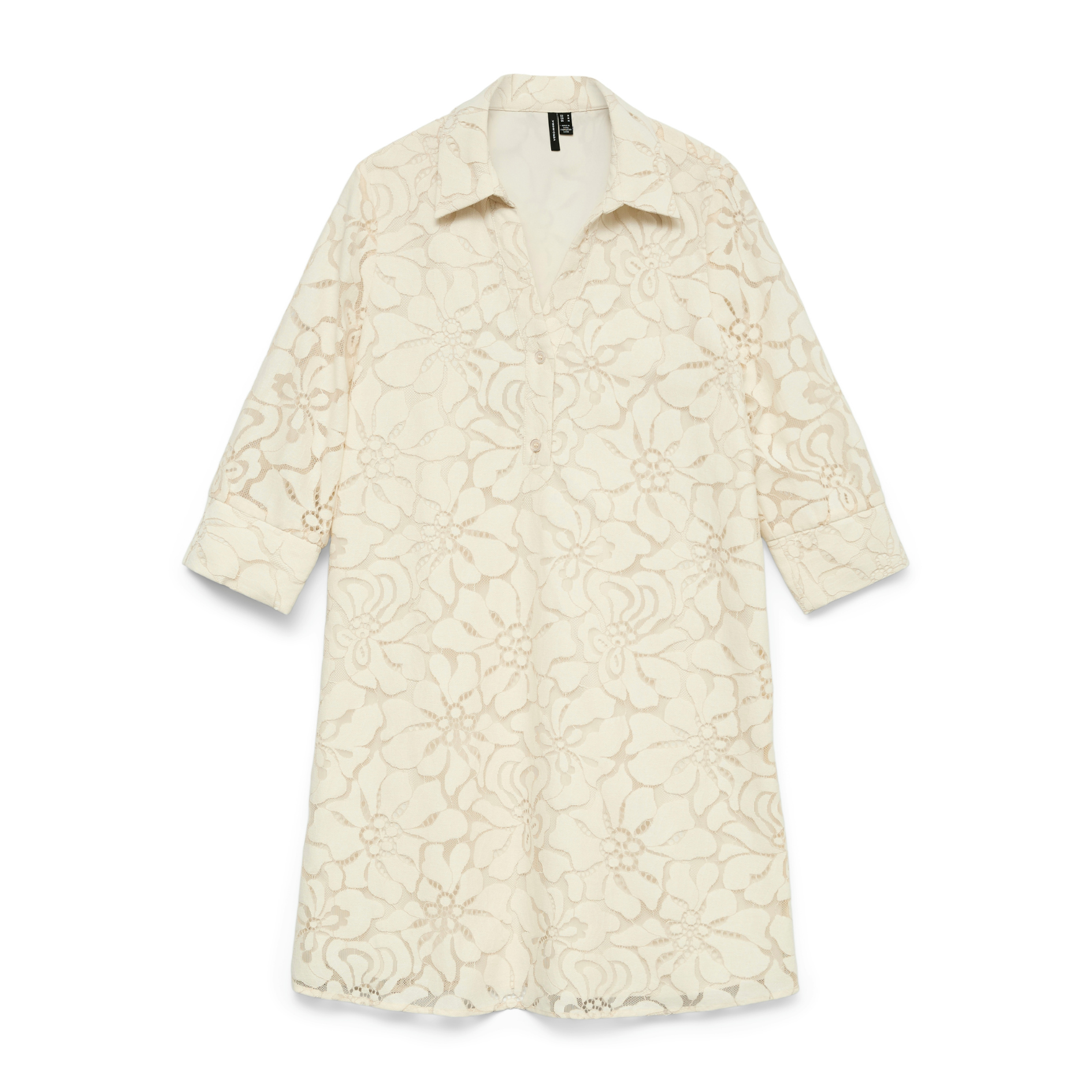 VERO MODA - KJOLE - TEDORA 10327991 - BIRCH/SILVER MINK