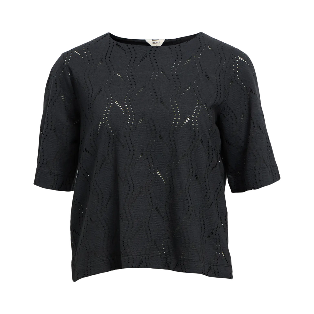 OBJECT - BLUSE - AVA 23045695 - SORT