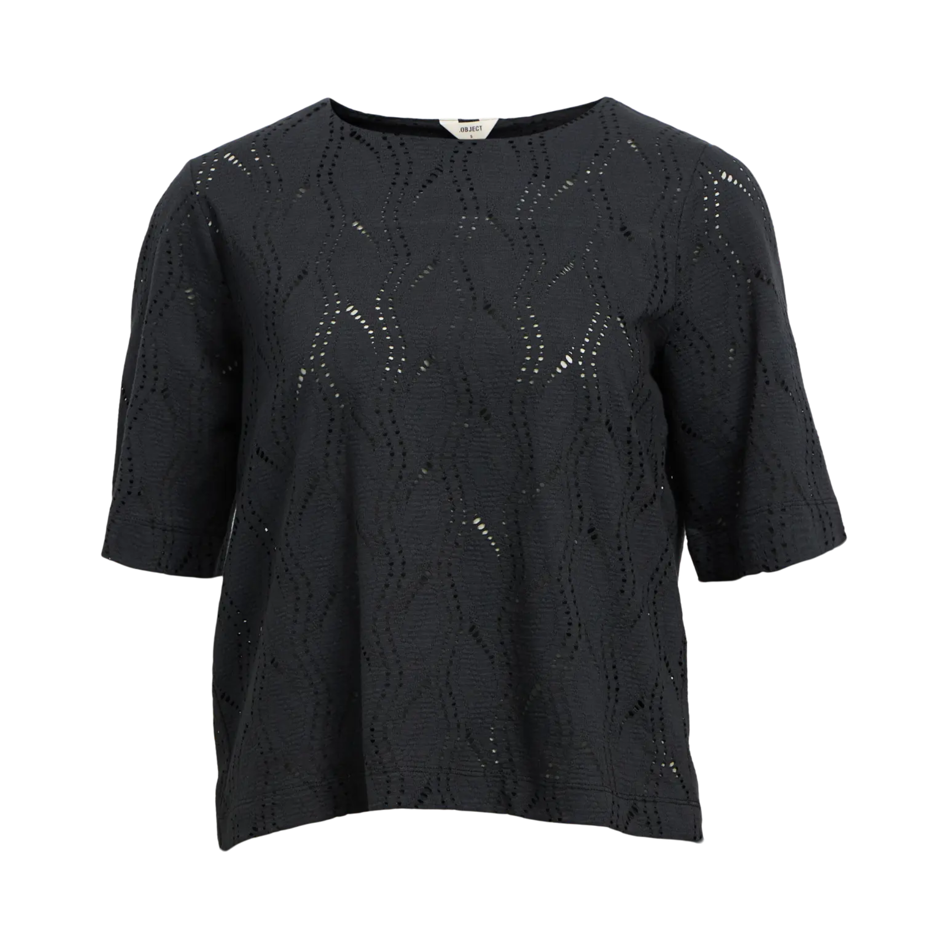 OBJECT - BLUSE - AVA 23045695 - SORT