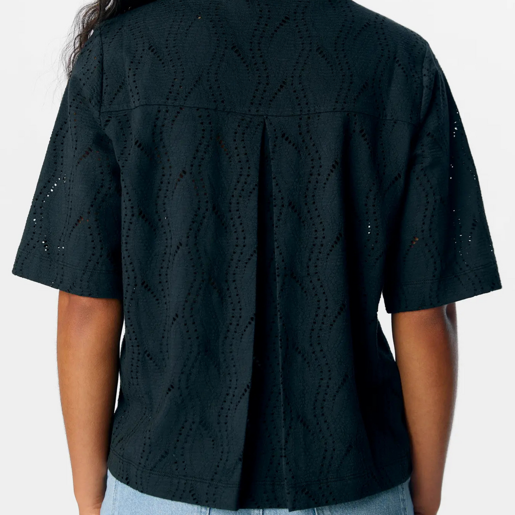 OBJECT - BLUSE - AVA 23045695 - SORT
