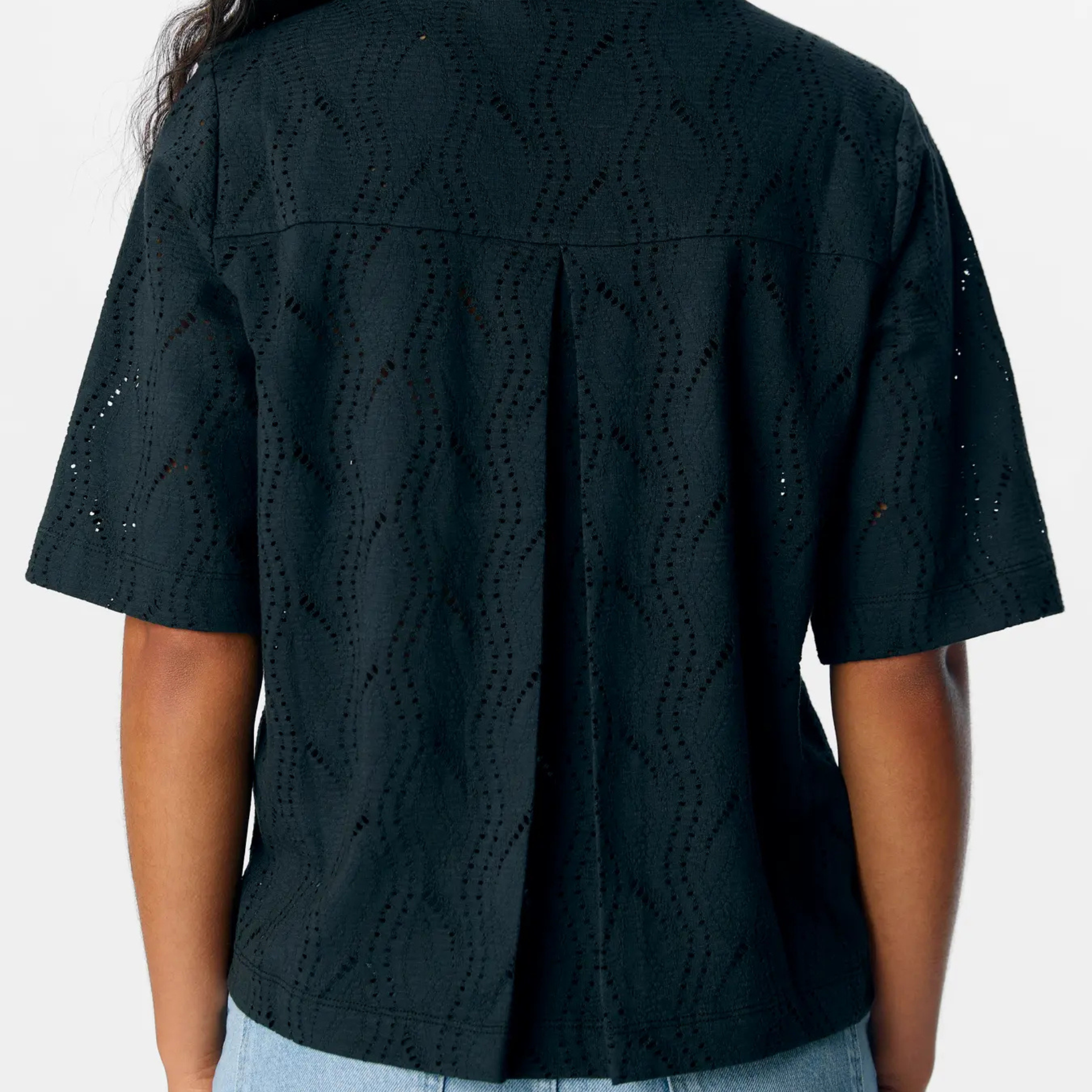 OBJECT - BLUSE - AVA 23045695 - SORT