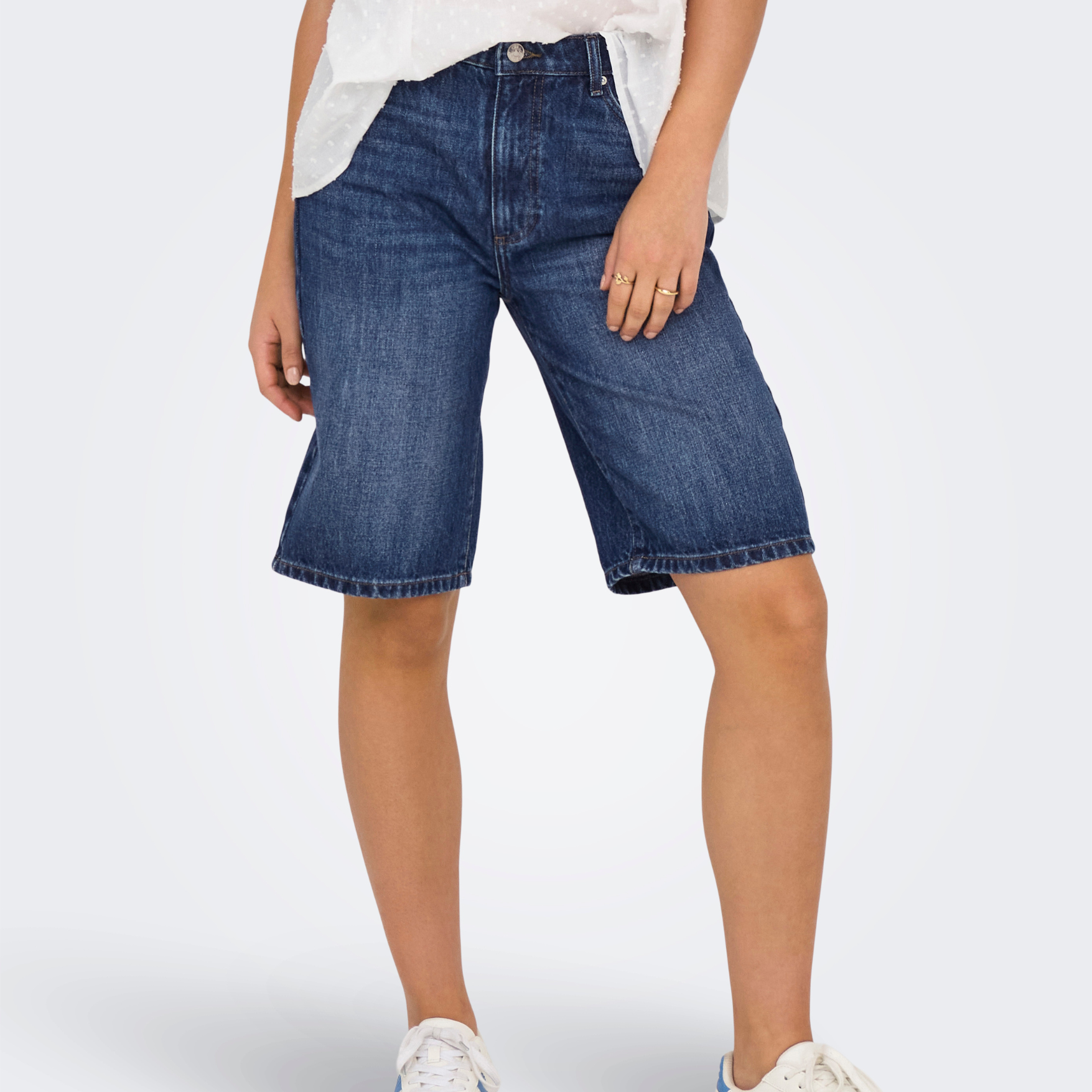 ONLY - SHORTS - SONNY 15256709 - DARK BLUE DENIM