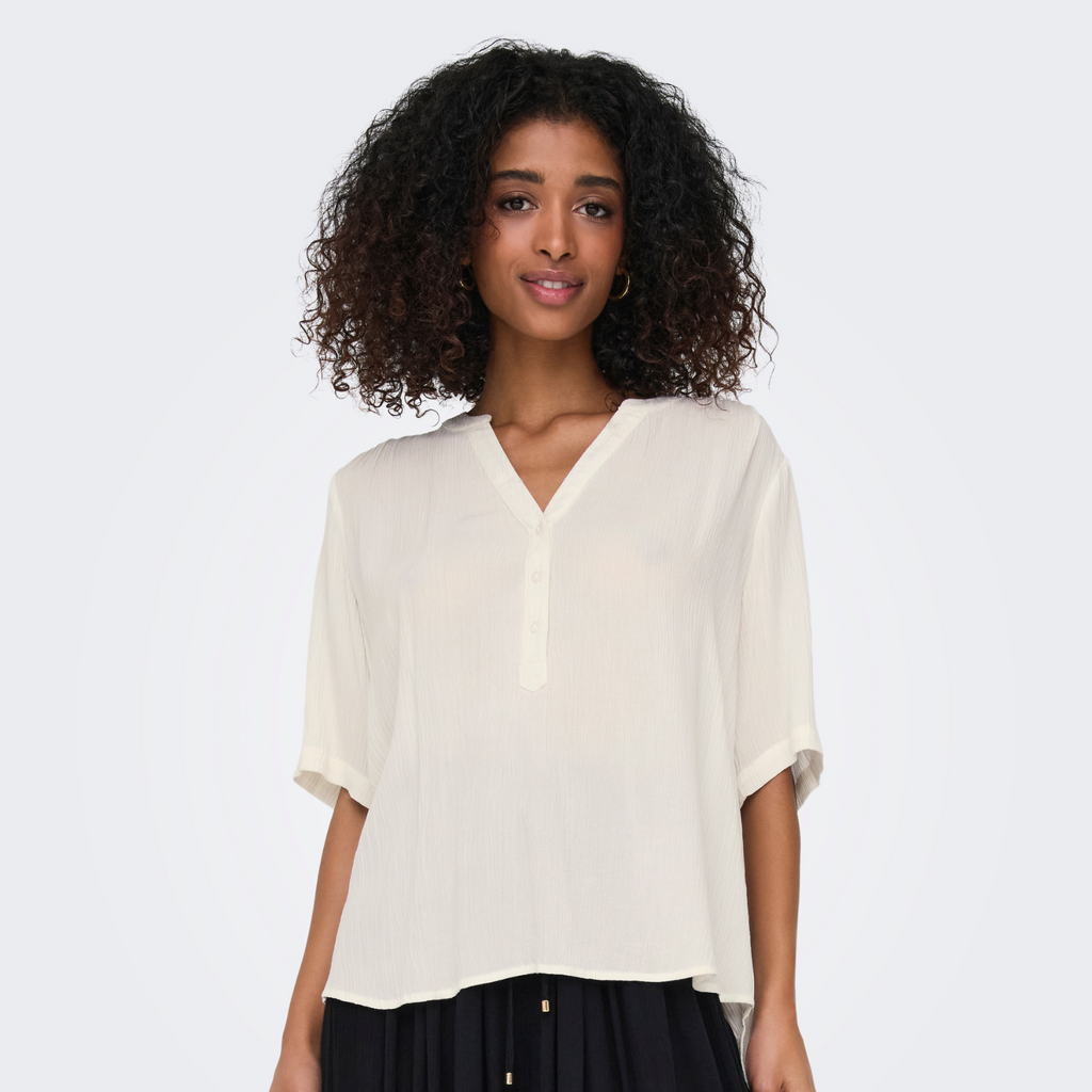ONLY - T-SHIRT - JETTE 15348612 - CLOUD DANCER