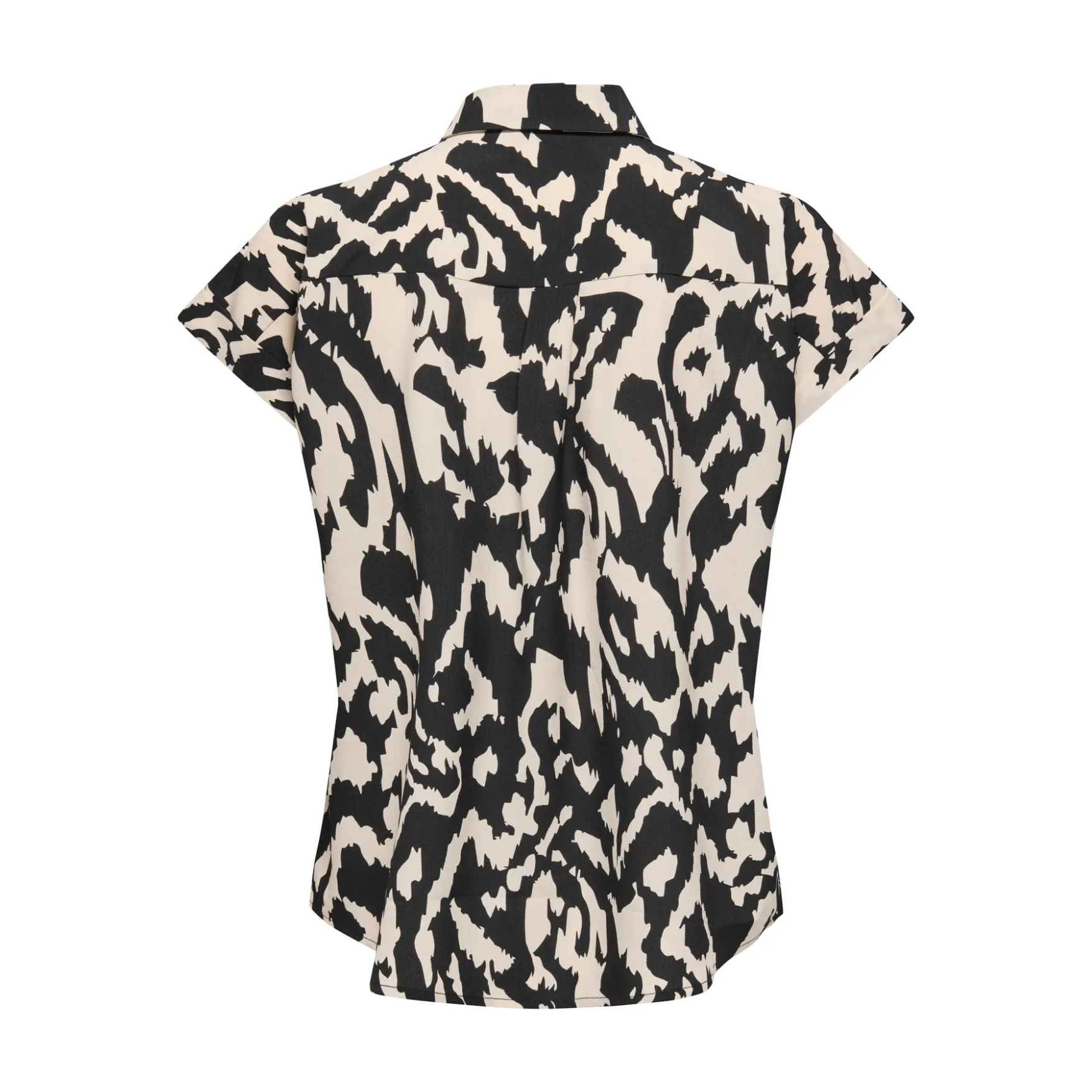 ONLY - SKJORTE - HANNOVER 15351855 - BIRCH/BLACK GRAPHIC