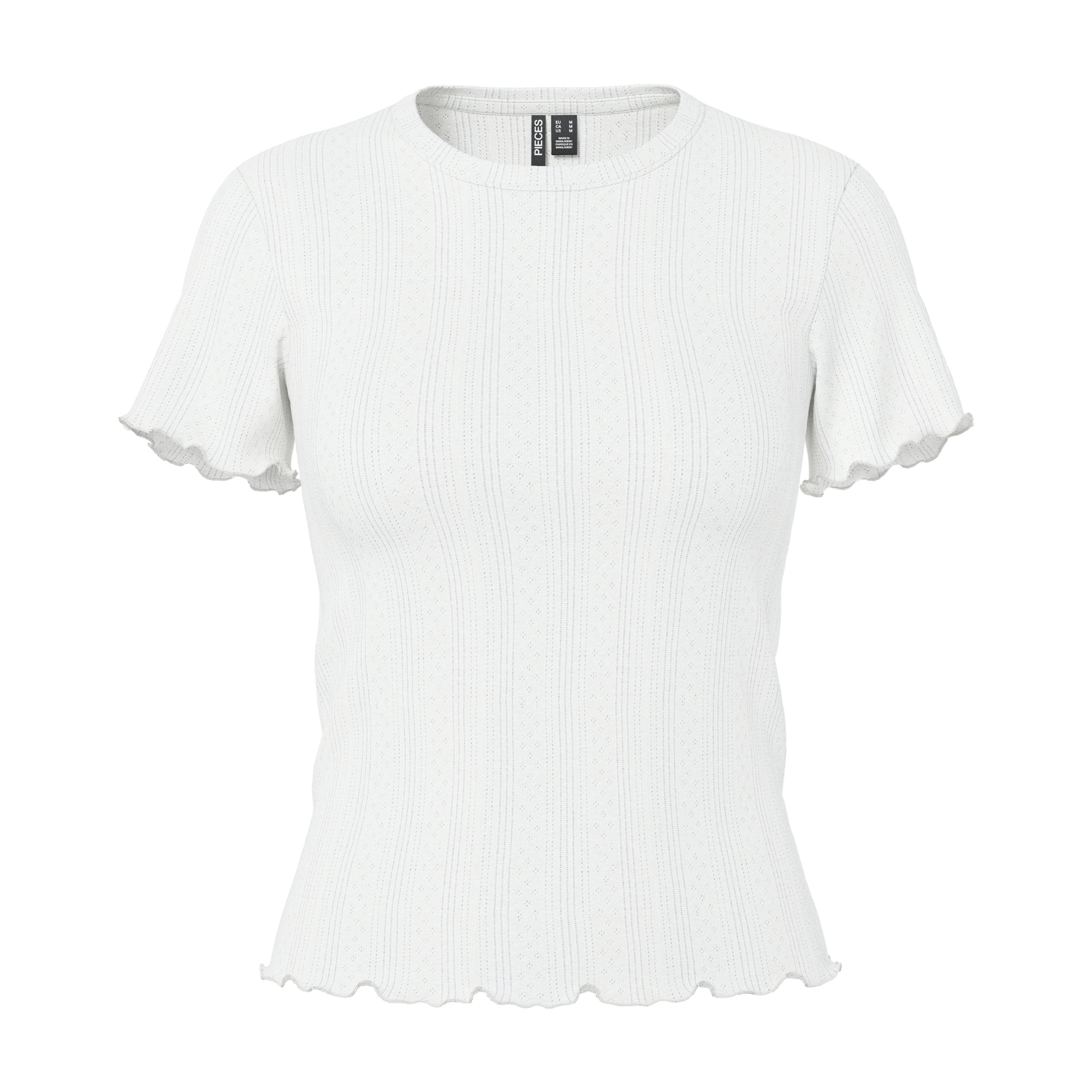 PIECES - T-SHIRT - MARIE 17152053 - CLOUD DANCER