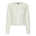 PIECES - CARDIGAN - KADDI 17151088 - CLOUD DANCER
