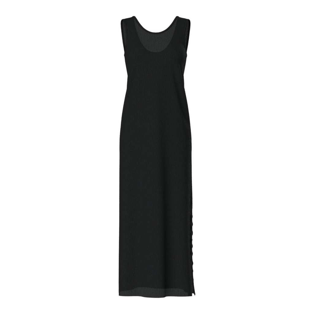 PIECES  - KJOLE - FLORA 17155399 - SORT