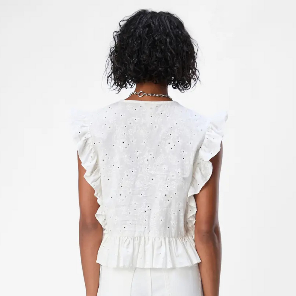 OBJECT - TOP - CILIE 23042491 - CLOUD DANCER