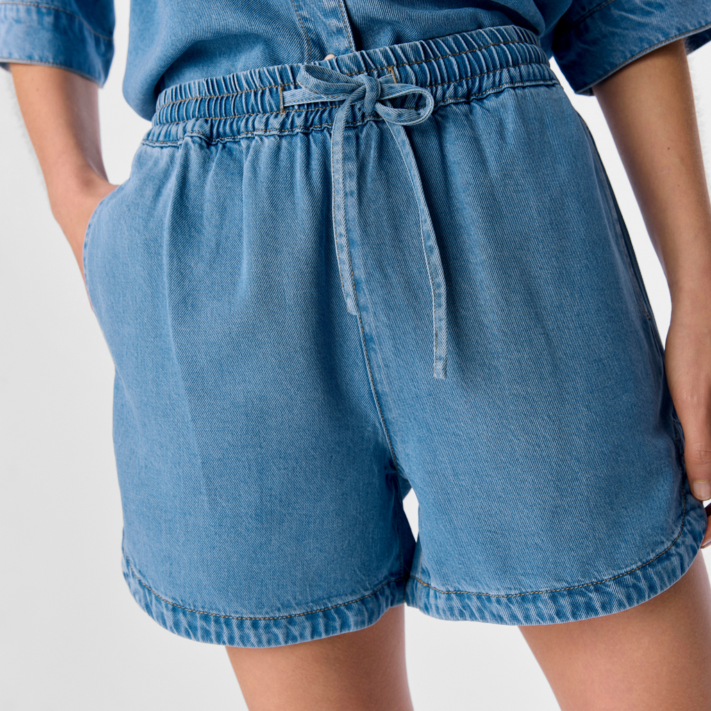 OBJECT - SHORTS - FRAME 23046631 - LIGHT BLUE DENIM