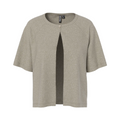 PIECES - CARDIGAN - BREE 17158717 - CROCKERY MELANGE